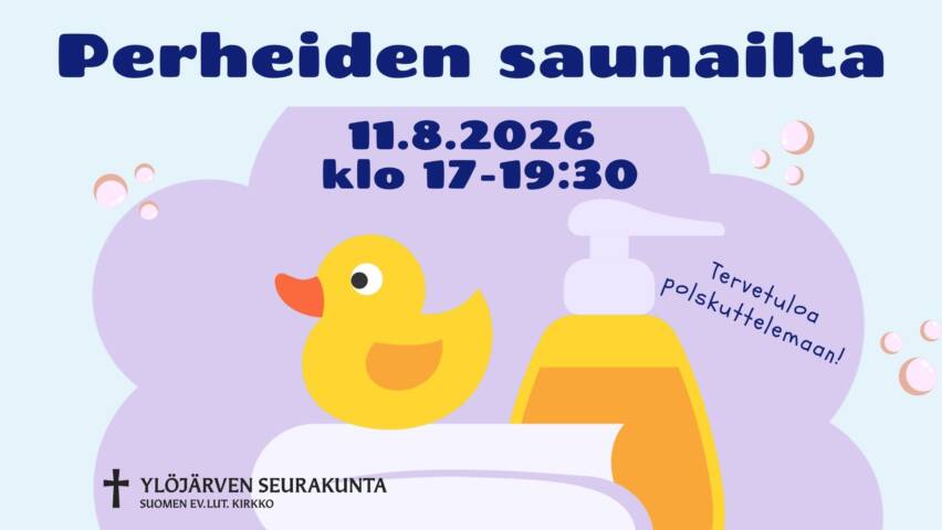 sauna 11.8. perheille