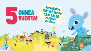 kutsu helmikirkkoon 13.9.